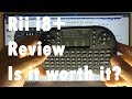 Rii i8+ Review - 2.4GHz Mini Wireless Keyboard with Touch pad Mouse, LED Back-lit