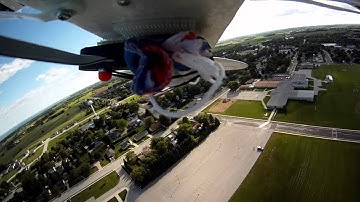 Super Cub Aerial Drop - Parachute