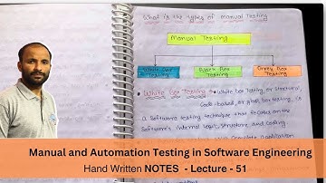 White box Testing - Manual Testing | Software Engineering