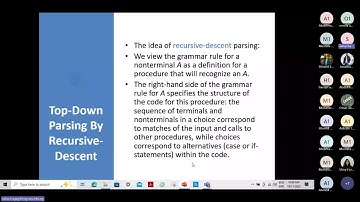 Design of Compilers: Lecture (7)