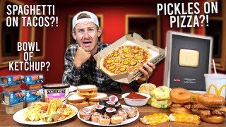 I LET MY SUBSCRIBERS PICK MY 10,000 CALORIE CHALLENGE!