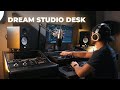 The dream studio desk for editing music