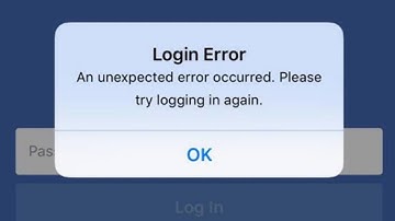 Sorry An Unexpected Error Occurred On Facebook Fix