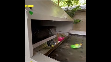 Sorting PET bottles in 10 tons/day bottle depot