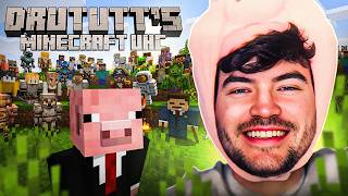 PLAYING MINECRAFT WITH @Nickich AGAINST 40 LEAGUE STREAMERS