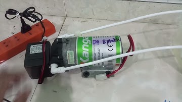 Cách sửa bơm máy lọc nước bị yếu không đủ áp suất. Lh.0975. 732.608