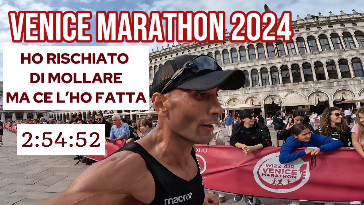 LA MIA CORSA ALLA MARATONA DI VENEZIA 2024
