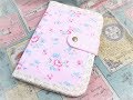 母子手帳ケース 作り方 通帳マルチケース作り方　how to sew a case