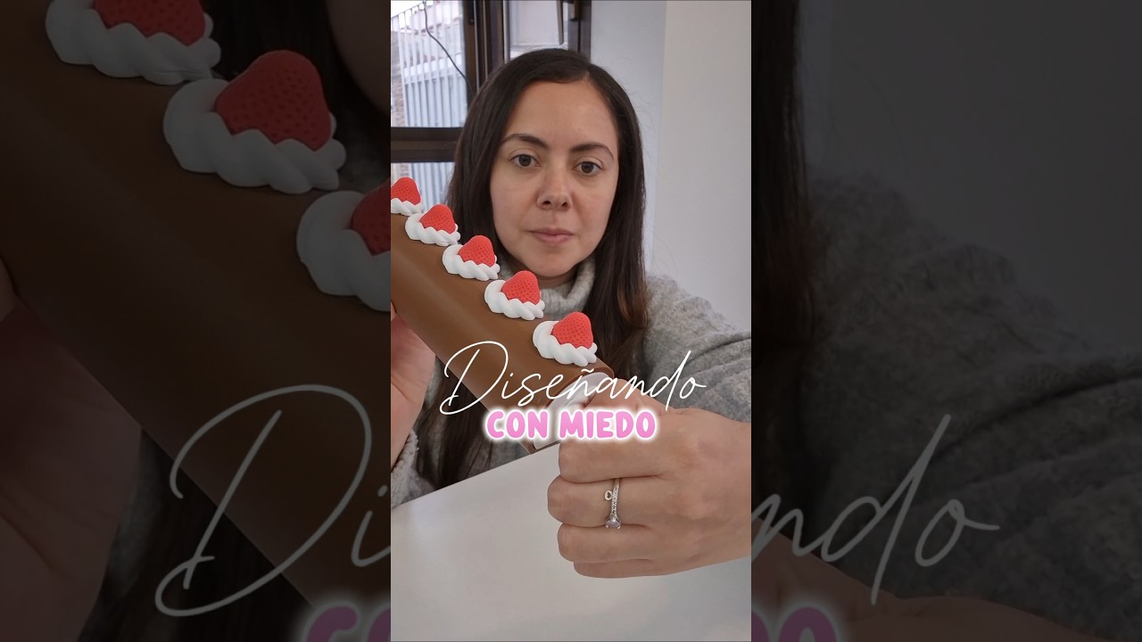 Mecanismo dentro de un postre 🍰🥰 | Dise&ntilde;ado com Fusion 360 para impresi&oacute;n 3D #3ddesign #3dprinting