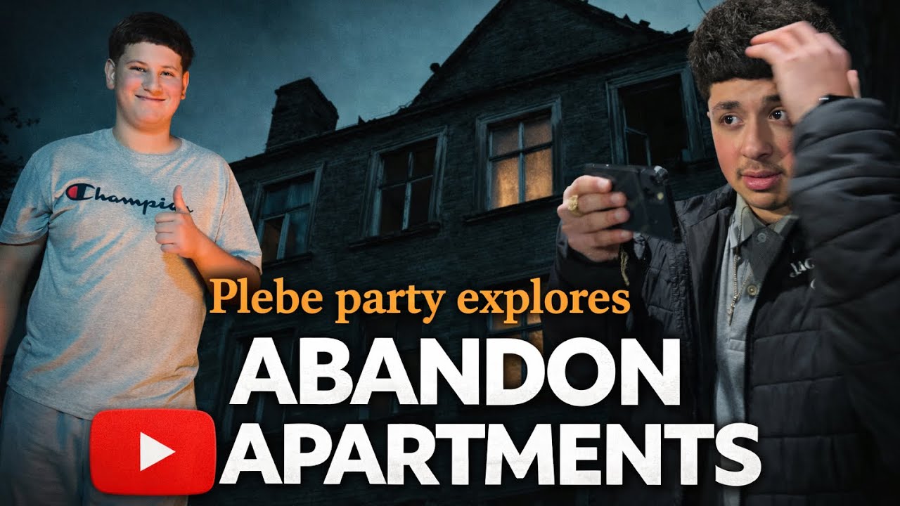 Plebe party and friends explore spooky abandon apartments👻🧟‍♂️