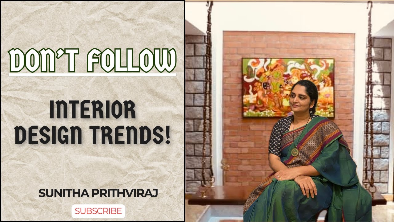 DON'T FOLLOW - INTERIOR DESIGN TRENDS ! - YouTube