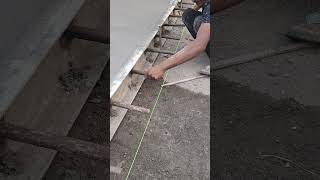Carriageway PQC work used dowel bar