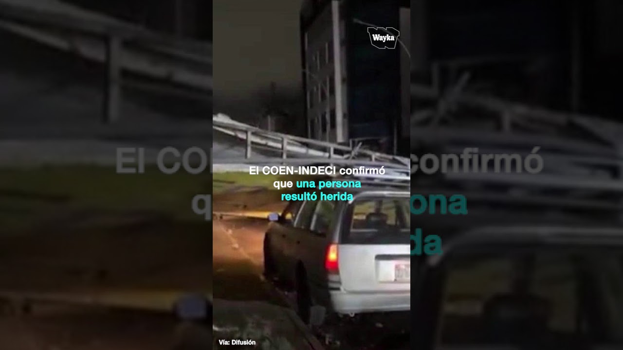 Ciudadanos de Tacna pasaron la noche entre fuertes vientos y lluvias