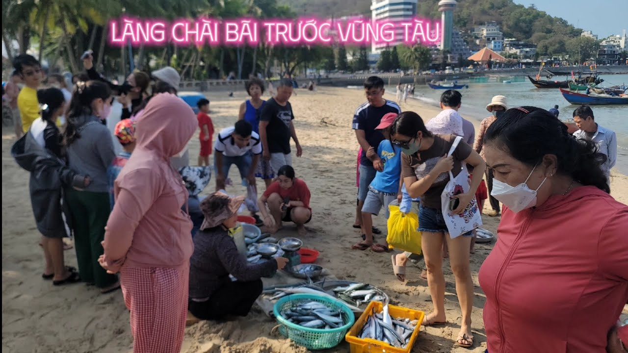 Công viên Làng Chài Bãi Trước Vũng Tàu hải sản tươi sống giá rẻ quá ngon / Kiên Chợ Quê
