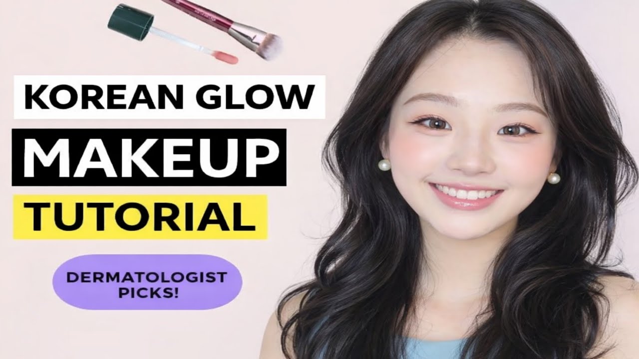 Korean Glow Makeup Tutorial 💖 Get Dewy Skin Fast!
