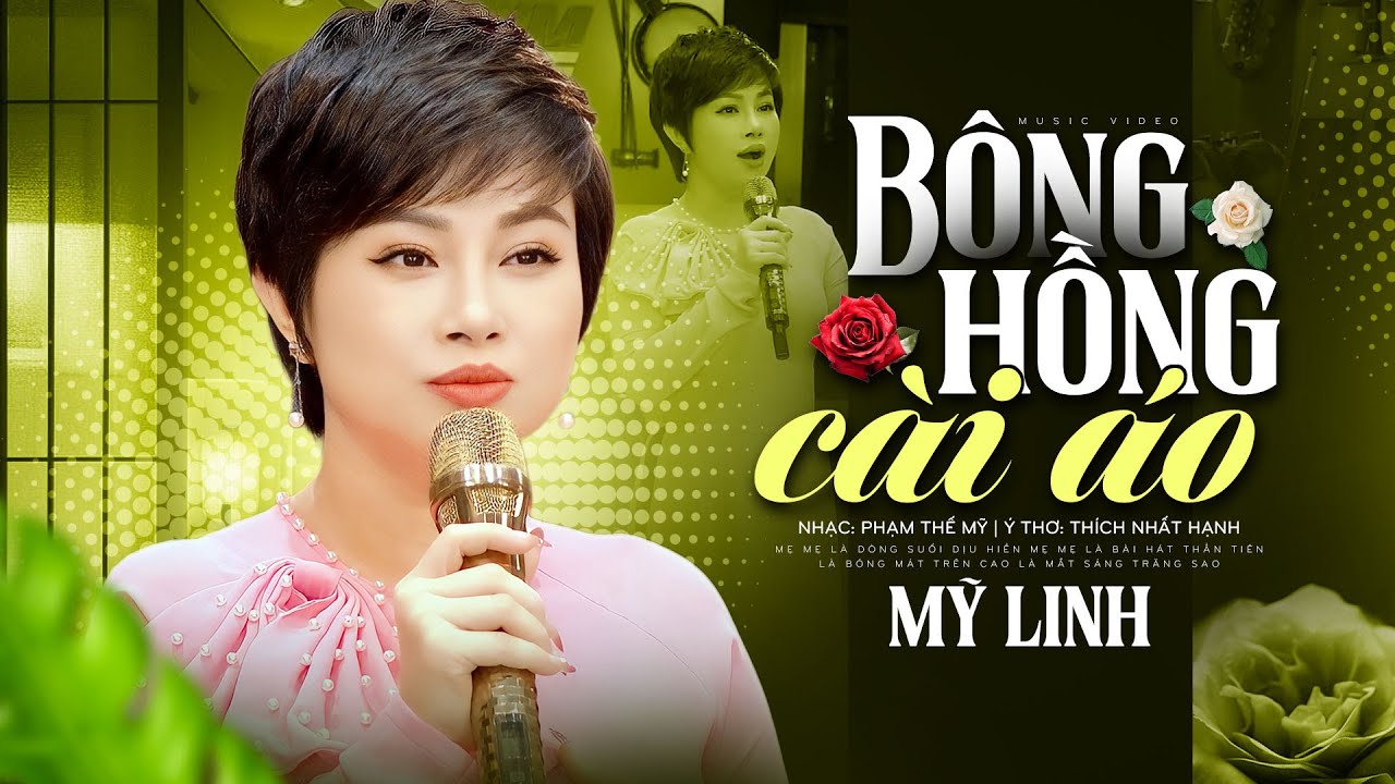Bông Hồng Cài Áo - Mỹ Linh | Bài Hát Về Mẹ Quá Cảm Động