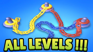 Go Knots 3D - All Levels - Gameplay Walkthrough