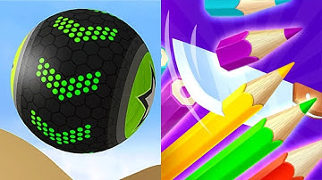 Going Balls VS Slice it All - SpeedRun Gameplay Level 1171-1175