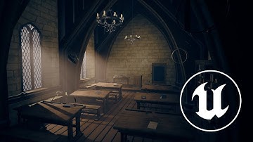 Harry Potter inspired Magical Classroom | Unreal Engine