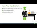2016.08 Malicious PowerShell Detection w/ Peter Ewane
