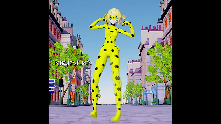 MMD Miraculous Paint the town red challenge