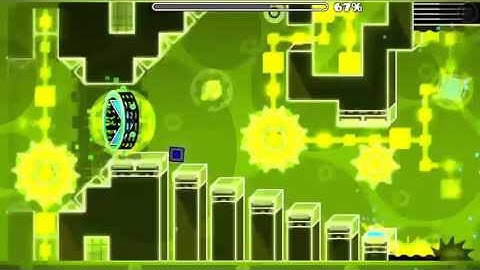 Geometry Dash - Easy User Coins #8 (2 user coins) - Double Electron - By: Namtar
