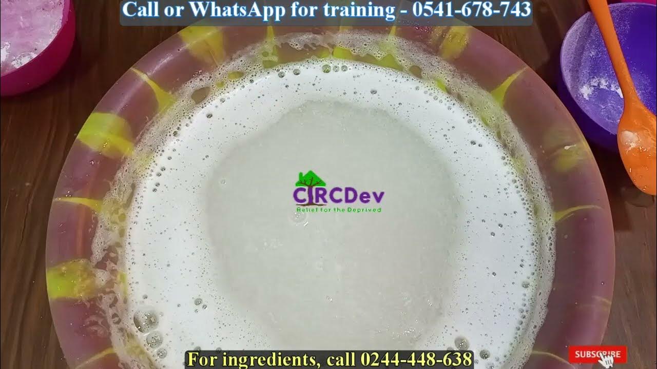 How to make AFTERWASH/FABRIC SOFTENER WITH THICKENER POWDER [ENGLISH