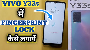 Vivo y33s fingerprint screen lock | vivo y33s me fingerprint lock kaise lagaye | @akstech4u