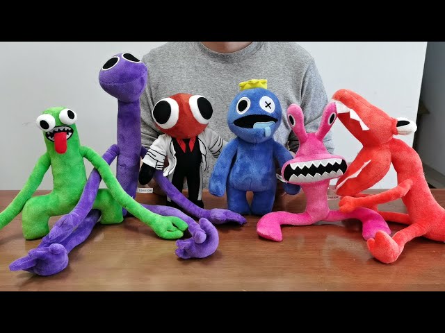 Huge New Rainbow Friends Roblox Toys & Plush Unboxing Video! 