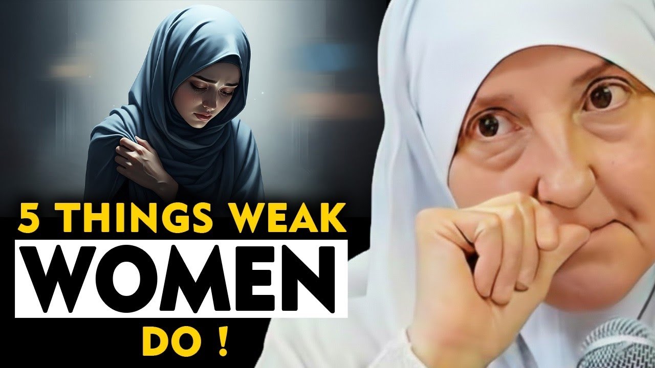 5 Things Weak Women Do That Destroy Their Respect (Stop Now!) | Dr. Haifa Younis