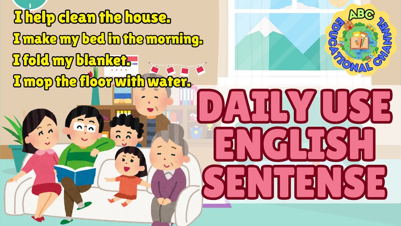 English Conversation Practice | Speaking Daily English Using Household ...