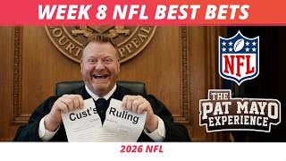 NFL Week 8 Best Bets, Teaser | 2026 NFL Picks & Game Previews | Cam's Court of Appeals, AI Drama