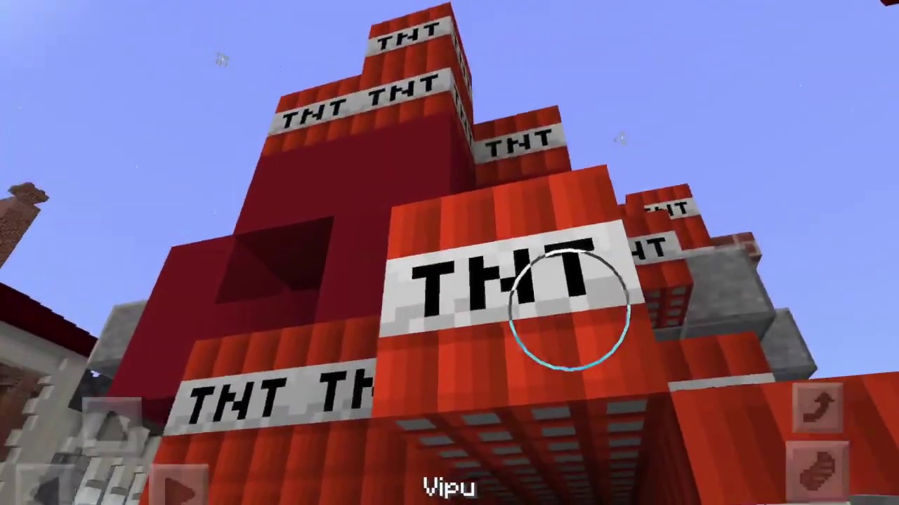 Ninja Panda - MineCraft: EXPLODING THE WORLD'S BIGGEST MINECRAFT CHRISTMAS TOWN