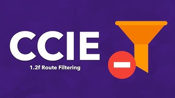 CCIE Topic: 1.2f Route Filtering