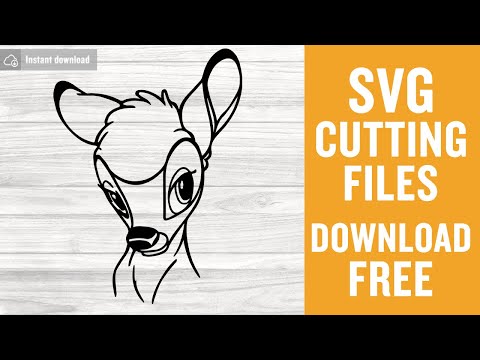 Disney Bambi Svg Free Cut Files for Silhouette Free Download