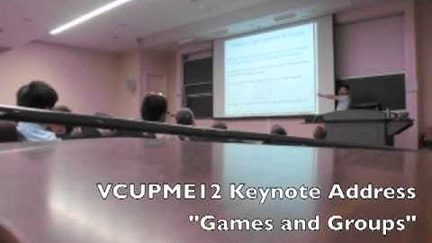 ‪Professor Mike Hill (UVa) Part 8 of Games & Groups: Sudoku