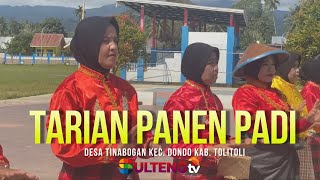 TARIAN PANEN PADI DESA TINABOGAN KEC DONDO - TOLITOLI