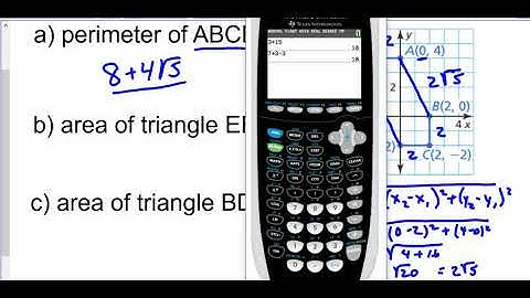 1.4 Perimeter and Area in a Coordinate Plane Notes