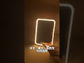 ANTIAN 桌面LED補光燈化妝鏡 臺式宿舍美妝鏡 梳妝鏡 product youtube thumbnail