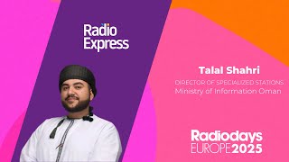 Radiodays Europe 2025 Live Studio Talal Shahri