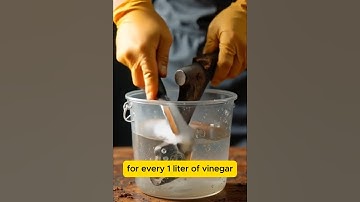 Remove Rust Like a Pro – Fast & Safe Method! 🛠️ #shorts