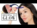 How to shave your face  dermaplaning 101