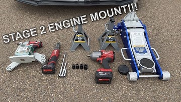 Black Forest Industries MK5 / MK6 - Engine Mount - 5 Cylinder - Stage 2 Installation