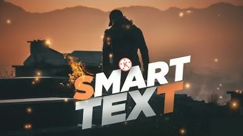 How To Create Smooth Text  In Kine Master |Smart Text Animation
