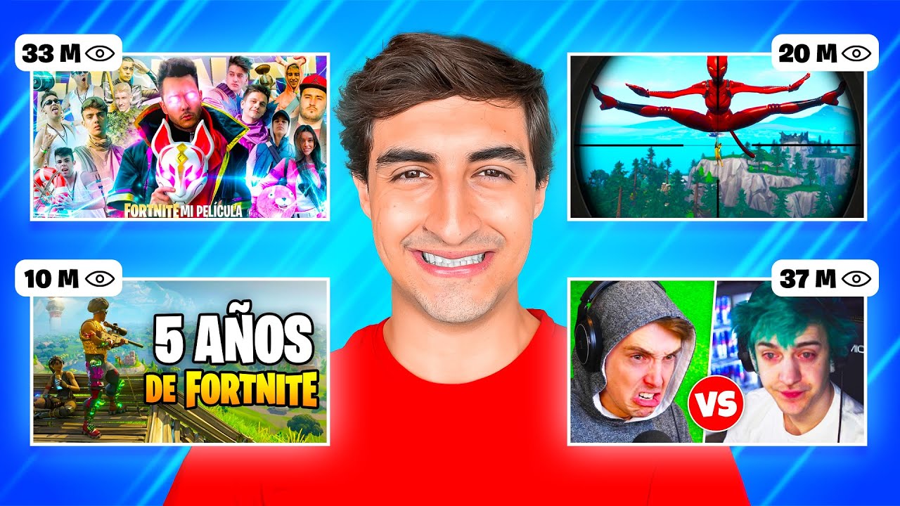 ¡Rehice los VIDEOS MÁS VIRALES de Fortnite!