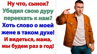 картинка: Ты кто такая, невестка, чтобы спорить со мной? Я решила, что вы переедете ко мне! А мое слово закон!
