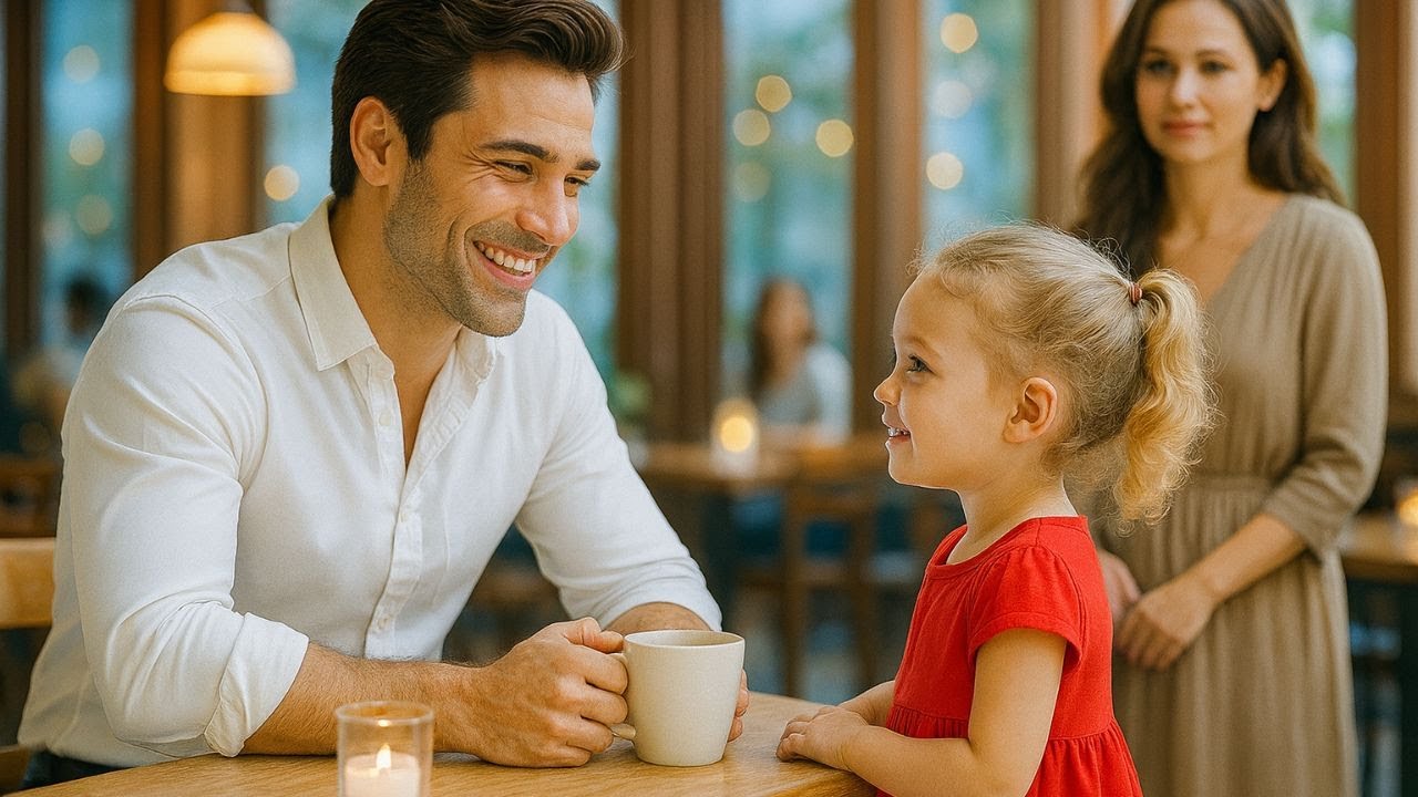 Le rendez-vous à l’aveugle du milliardaire était vide — jusqu’à ce qu’une fillette entre.