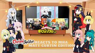 Chained Soldier reacts to MHA Matt Curtin Edition Mato Seihei No Slave reacts Read Desc