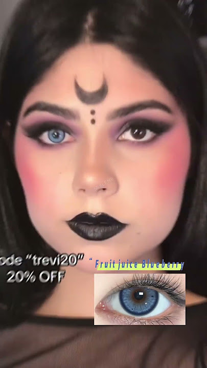 Your makeup isn’t basic — your lenses shouldn’t be either 🔥 #mislens #coloredcontacts #eyemakeup