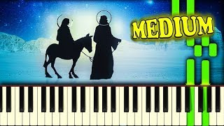 SILENT NIGHT (Christmas Carol) - Piano Tutorial chords